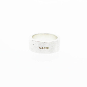 Garni Garni Plain Ring Ring Silver 925 11 Серебряный бренд Используется вектор ● ▲ ■ 231212 Мужчина