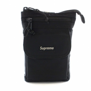 シュプリーム SUPREME 19FW Shoulder Bag ショルダーバッグ サコッシュ ポシェット ロゴ ナイロン 鞄 黒 ブラック /DK メンズ レディース