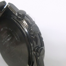 未使用品 カシオ CASIO EDIFICE エディフィス EFS-S560DC クロノグラフ 腕時計 ソーラー 稼働品 動作確認済 黒 ブラック 系 1215 メンズ_画像8