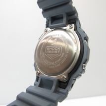 未使用品 カシオジーショック CASIO G-SHOCK DW-5600CA 腕時計 迷彩柄 防水 ライトブルー 1214 メンズ_画像5