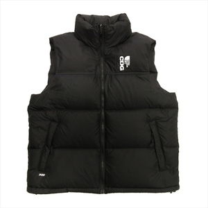 美品 23aw CDG コムデギャルソン × ノースフェイス The North Face ヌプシ ベスト Nuptse Vest ダウン ジャケット L ブラック メンズ