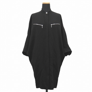  beautiful goods Alexander one ALEXANDER WANG band color do Le Mans shirt One-piece cut and sewn 106661F15 size SS black black 