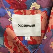 オールドサマー Old SUmmer 花柄 シャツ カットソー 総柄 1 マルチカラー メンズ♪11_画像5