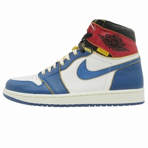 未使用品 2018年 ナイキ × ユニオン NIKE × UNION Air Jordan 1 Retro High OG NRG エアジョーダン レトロ ハイ スニーカー BV1300-146の画像1