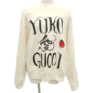  Gucci GUCCIhigchiyuuko21AW Япония ограничение love тренировочный футболка 626990 XJDTI XXS. становится слоновая кость серия #U30 A1226 женский 