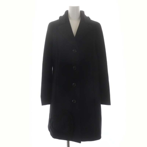 Mosky Nochi Seppersick Annochic Wool Flyling Coating Chester Court Over Long I40 Black /Mf ■ OS Ladies