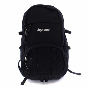 シュプリーム SUPREME 15SS BACKPACK バックパック リュックサック デイパック ボックスロゴ 黒 ブラック /KH ●D メンズ