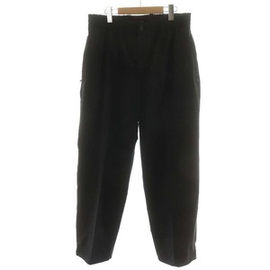 イズネス is-ness × the hermit club ハーミットクラブ × FARAH HATOS BAR COOKS Easy Wide Pant イージーパンツ M 黒