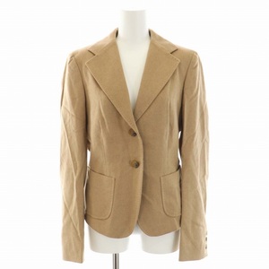 Max Mara Max Mara, адаптированная куртка, сингл 2B ноябрьский верблюд 42 L Camel /Yt Ladies