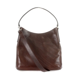 Hiroff Hirofu One -Shoulder Sag Tote Bag 2way H Logo Leather /Ak12 Ladies