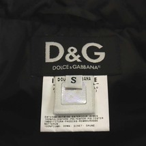 ディー&ジー ドルガバ ドルチェ&ガッバーナ D&G ダウンジャケット キルティング アウター S 黒 ブラック /AN24 レディース_画像4