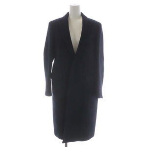  McAfee MACPHEE Tomorrowland Chesterfield coat outer long wool 34 navy blue navy /MF #OS lady's 