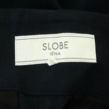 スローブ イエナ SLOBE IENA モールスキン ロングタイトスカート サイドボタンフライ 40 紺 ネイビー /NR ■OS ■SH レディース_画像3