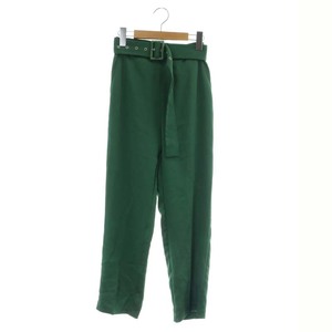 アメリヴィンテージ Ameri VINTAGE MEDI VINTAGE SATIN PANTS パンツ ストレート XS 緑 グリーン /MF ■OS レディース