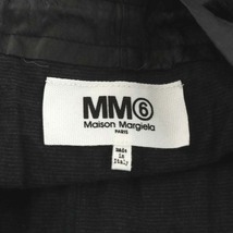 エムエムシックス メゾンマルジェラ MM6 Maison Margiela フレアスカート ミモレ ロング 38 M 黒 ブラック S32MA0283_画像3