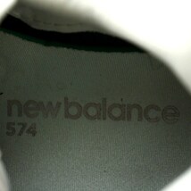 ニューバランス NEW BALANCE U574BS2 スニーカー スエード 25cm 黒 ブラック /AK1 レディース_画像3