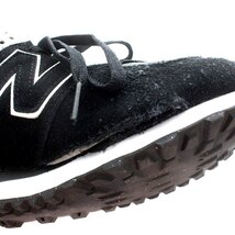 ニューバランス NEW BALANCE U574BS2 スニーカー スエード 25cm 黒 ブラック /AK1 レディース_画像4