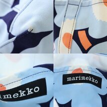 マリメッコ marimekko Pieni Unikko Seidi ミニトートバッグ ハンドバッグ コットン ウニッコ 青 ブルー 048291 /YB レディース_画像7