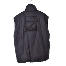 ワイズ Y's NYLON PADDED VEST ナイロン 中綿 ベスト 3 黒 ブラック YJ-V41-630 レディース_画像2