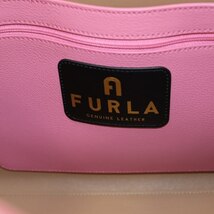 フルラ FURLA PARADISO L トートバッグ ハンドバッグ レザー ピンク /YB レディース_画像7