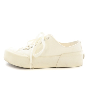 ジルサンダー JIL SANDER LOW TOP CANVAS SNEAKERS スニーカー ローカット 35 22cm 白 ホワイト /YB レディース