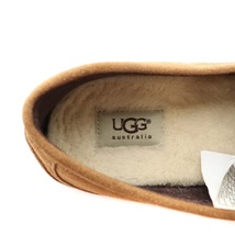 アグ オーストラリア UGG australia アルダー ALDER モカシン ドライビングシューズ スリッポン ムートン USA10 28.0cm 茶 メンズ_画像4