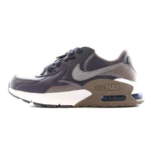 ナイキ NIKE AIR MAX EXCEE LEA エアマックスエクシーレザー スニーカー US7 24.0cm 紫 パープル DM0837-500 /NW33 レディース