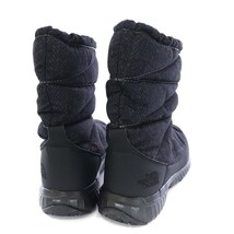 ザノースフェイス THE NORTH FACE GOOSE DOWN BOOTS ミドルブーツ US5 23cm 紺 ネイビー 黒 ブラック NZS99H59 /TK レディース_画像6