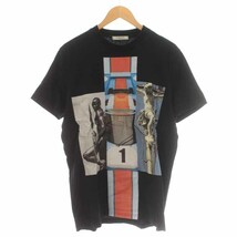 ジバンシィ GIVENCHY Tシャツ カットソー プリンチ 半袖 XS 黒 ブラック /YI11 メンズ_画像1