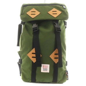 TOPO DESIGNS トポデザンズ リュックサック バックパック ナイロン 緑 グリーン /AN3 メンズ