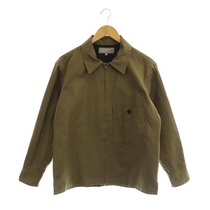 マーガレットハウエル MARGARET HOWELL 22SS FEATHERWEIGHT COTTON POPLIN ジャケット S カーキ /MF ■OS メンズ