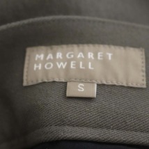 マーガレットハウエル MARGARET HOWELL 22SS コットン テーパード パンツ S グレー /MF ■OS メンズ_画像3