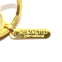 ミキモト MIKIMOTO インターナショナル キーリング キーホルダー モチーフ ロゴ ゴールド /WM レディース_画像5