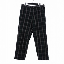 ノースフェイス パープルレーベル THE NORTH FACE PURPLE LABEL TWILL CHECK WIDE FIELD PANTSチェック ワイド パンツ 34 マルチカラー NT5_画像1