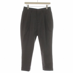 ノンネイティブ nonnative 17SS CLEAK SLACKS RIPSTOP STRETCH スラックス パンツ ストレッチ リップストップ グレー NN-P3117 ■GY03