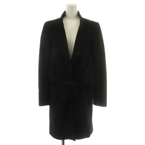  Vanessa Bruno Vanessa bruno coat long height wool cashmere . outer 36 S black black /AN12 lady's 