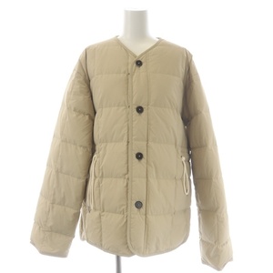  Jil Sander JIL SANDER plus + quilting down jacket no color outer 34 beige /DF #OS lady's 