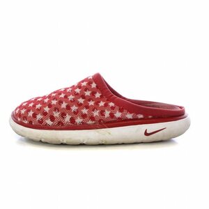 ナイキ NIKE AIR REJUVEN8 MULE 3 エア リジュビネイト ミュール 3 サンダル メッシュ 星 スター US7 25cm 赤 白 524993-661