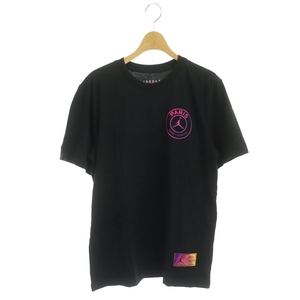 ナイキ NIKE Tシャツ カットソー 半袖 ロゴ コットン L 黒 ピンク 紫 /NR ■OS ■SH メンズ