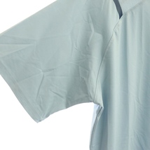 アンダーアーマー UNDER ARMOUR トレーニングTシャツ カットソー 半袖 LG 水色 紺 ライトブルー ネイビー /NR ■OS ■SH メンズ_画像6