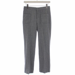  See by Chloe SEE BY CHLOE tapered pants slacks Zip fly wool 36 S gray /BB lady's 