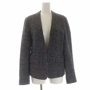  I si- Be iCB Clast Tweed jacket no color color less 9 black white black white /DF #OS lady's 