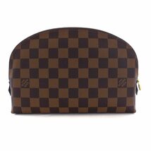 ルイヴィトン LOUIS VUITTON ポシェット コスメティックGM ダミエ エベヌ 化粧ポーチ N23345 /KH ■OH レディース_画像3