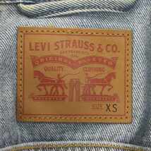 リーバイス Levi's LEVI STRAUSS&CO. デニムジャケット Gジャン ジージャン XS ライトブルー /HS ■OS レディース_画像3