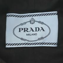 プラダ PRADA ダウンコート 三角ロゴ 40 S 黒 ブラック /SY ■OS レディース_画像3