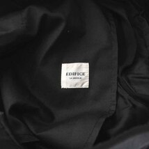 エディフィス EDIFICE 17SS スラックスパンツ ジップフライ ストレッチ 44 S 黒 ブラック /NW36 メンズ_画像7