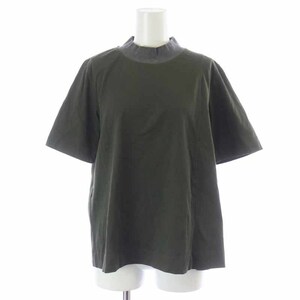 マルニ MARNI Tシャツ カットソー 半袖 44 XL カーキ /AT1 レディース