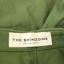 シンゾーン Shinzone ベイカーパンツ テーパード 32 緑 グリーン /HK ■OS レディース_画像3