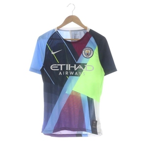 ナイキ NIKE × Manchester City 6周年 記念 マッシュアップユニフォーム Tシャツ 半袖 S マルチカラー /MI ■OS ■S メンズ