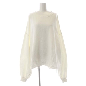 レミレリーフ REMI RELIEF LAppartement別注 Side Slit Long T-sh Tシャツ ロンT カットソー 長袖 F オフホワイト /DO ■OS ■SH レディー